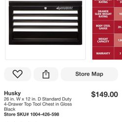 Tool Chest Drawer 26 Inch