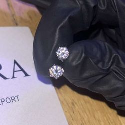 Moissanite Stud Earrings