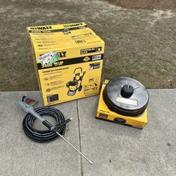 Dewalt 3400 Psi Pressure Washer COMBO KIT