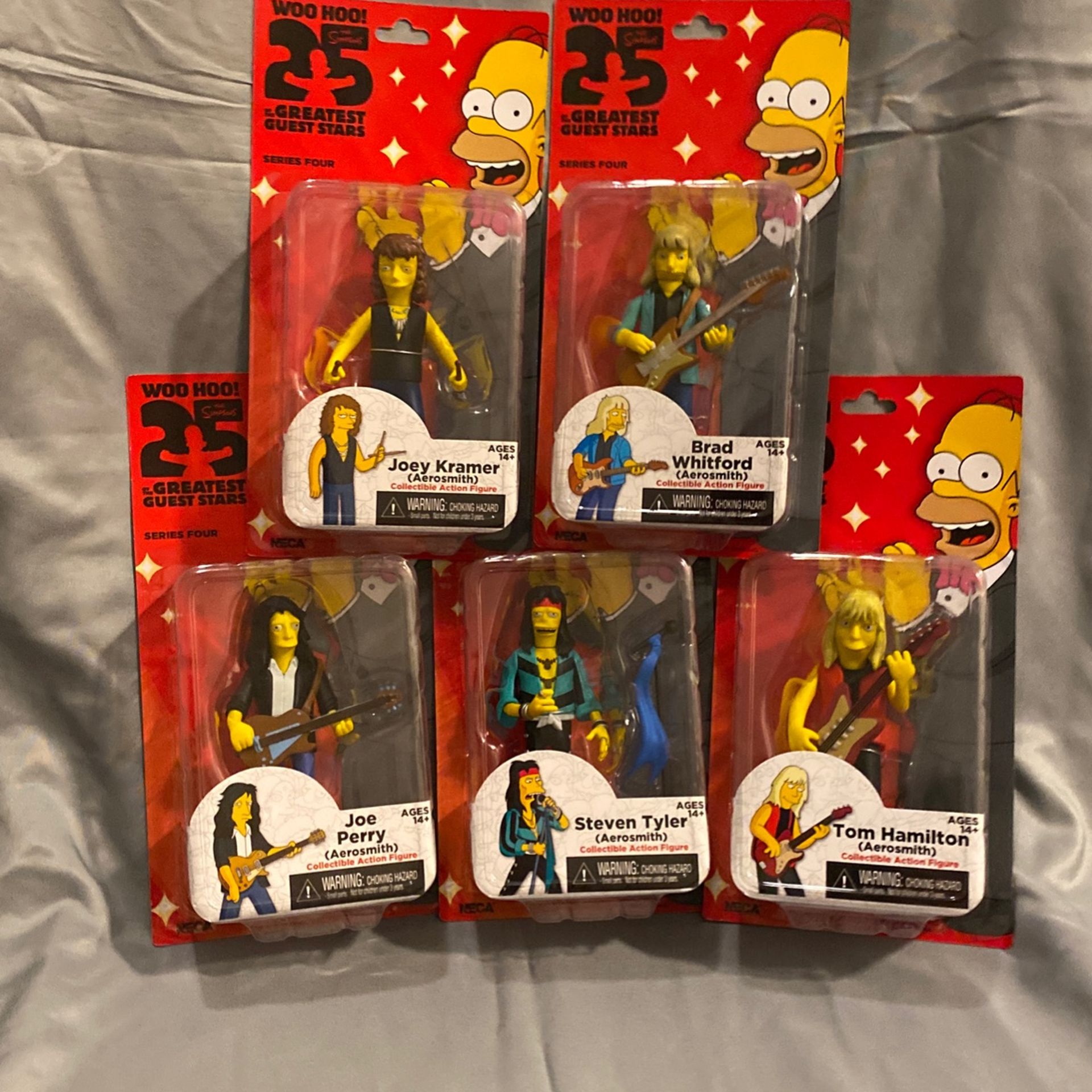 The Simpsons Aerosmith Figures