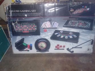 Table Top Monte Carlo Deluxe Gaming Set