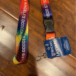New Line yard Keychain LA DODGER
