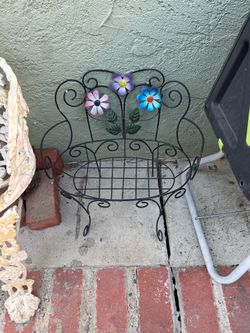 Small decorative bench