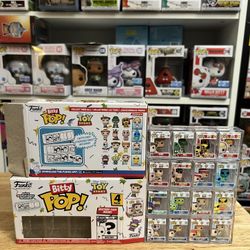 COMPLETE MULTIPACK BITTY FUNKO SET Toy Story W/ ALL 4 RARE/HYPER MYSTERY CHASES