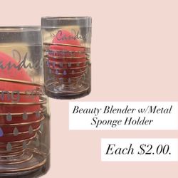 Beauty Blender w/Metal Sponge Holder 