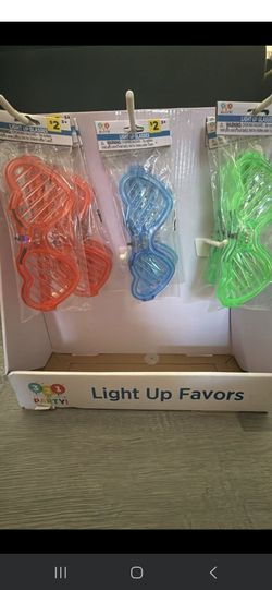 Light up party favors
