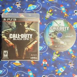 Call Of Duty Black Ops Sony Playstation 3 PS3 Game Disc Case Artwork Included
