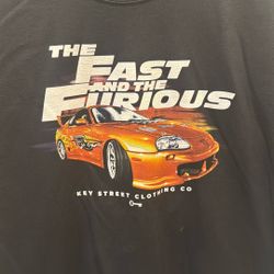 OG FAST AND FURIOUS GRAPHIC TEE SIZE L