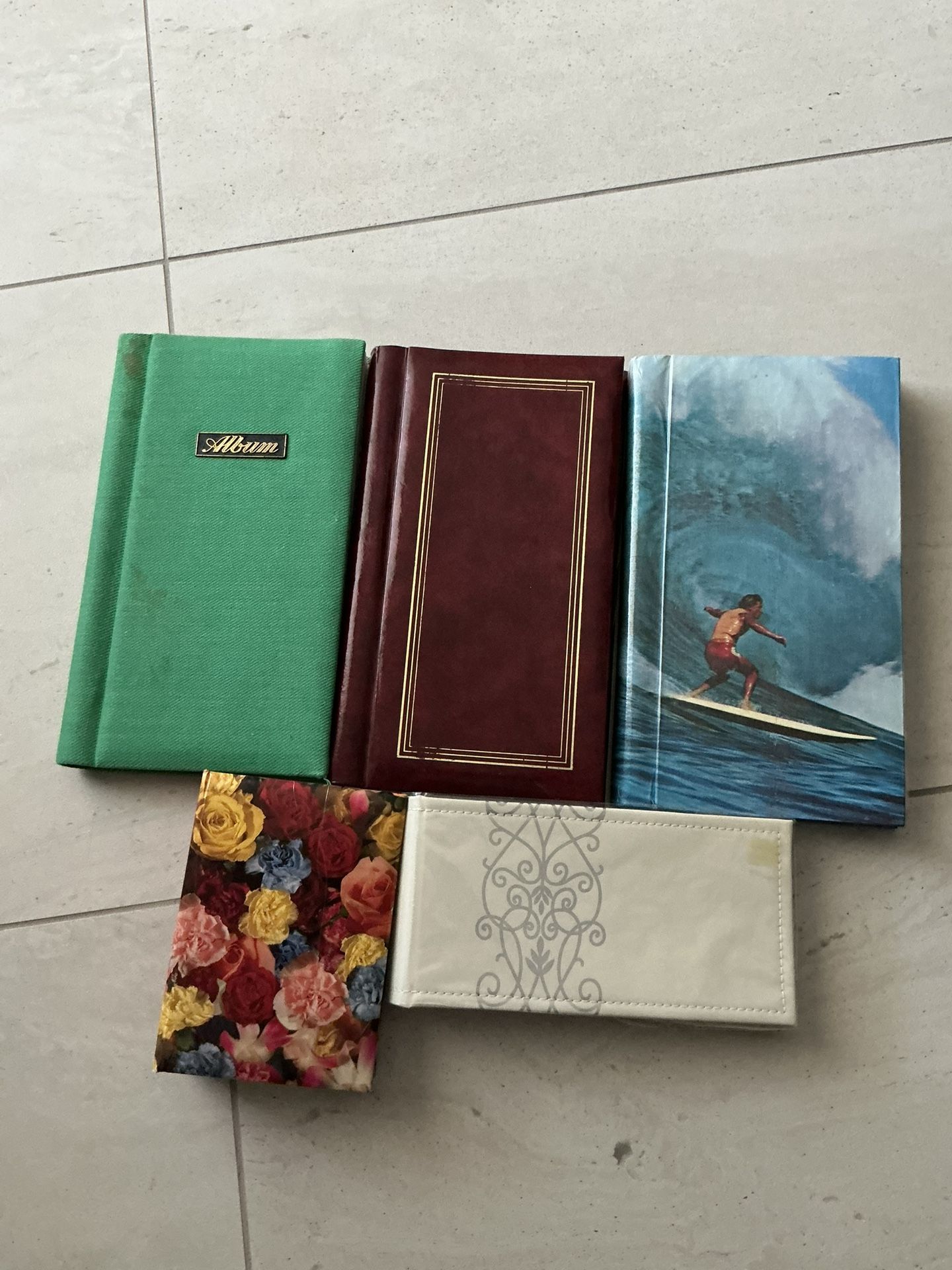5 Vintage Photo Albums