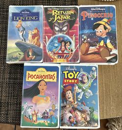 5 Disney’s Classics VHS Collection 