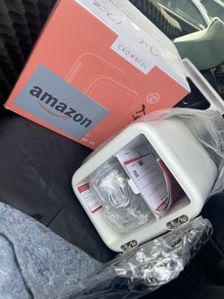 Mini Fridge (never Used Before) Another Feature It’s A Heater Too