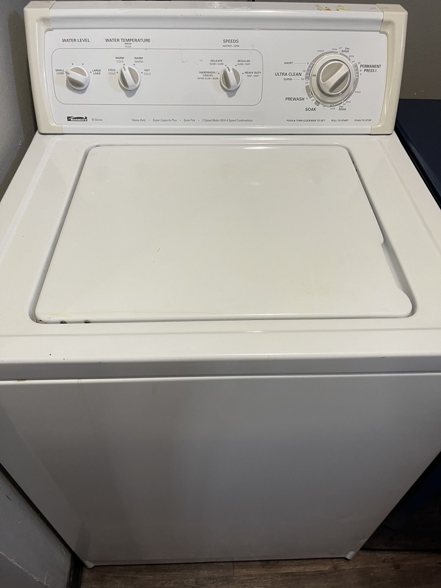 kenmore washer