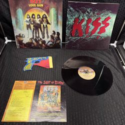 Kiss Love Gun Vinyl LP Record 
