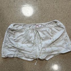 White Victoria Secret Short