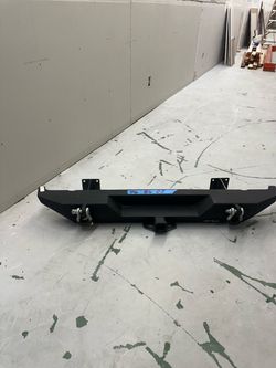 Jeep cj 76-86 rear bumper