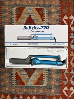 BaByliss PRO Nano Titanium 1 1/4” Curling Iron