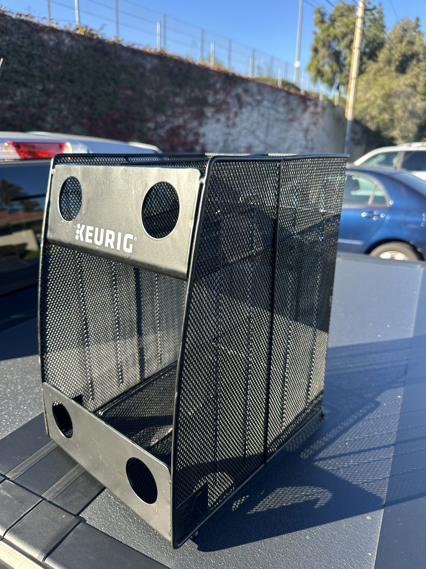 Keurig Mesh K-Cup Pod 4-Sleeve Storage Rack - Metal