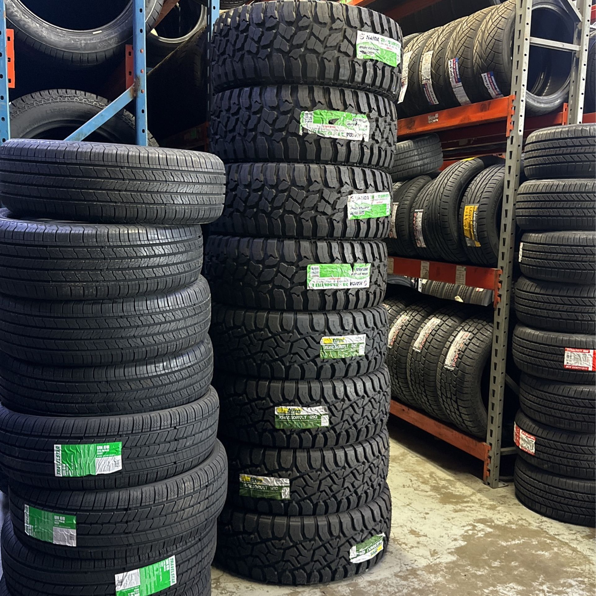 Tires ____NEW TIRE______15” __To ____30”__________TIRES. OFFER 120 Days Option Prices In