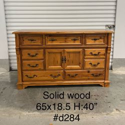 Solid wood dresser #d284