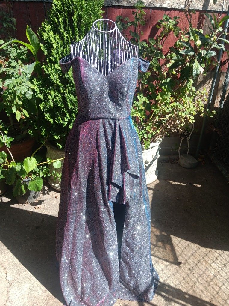 Purple Sparkly Dress