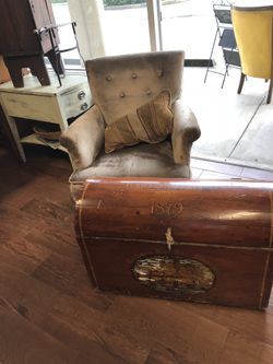 Old American chest- California coast