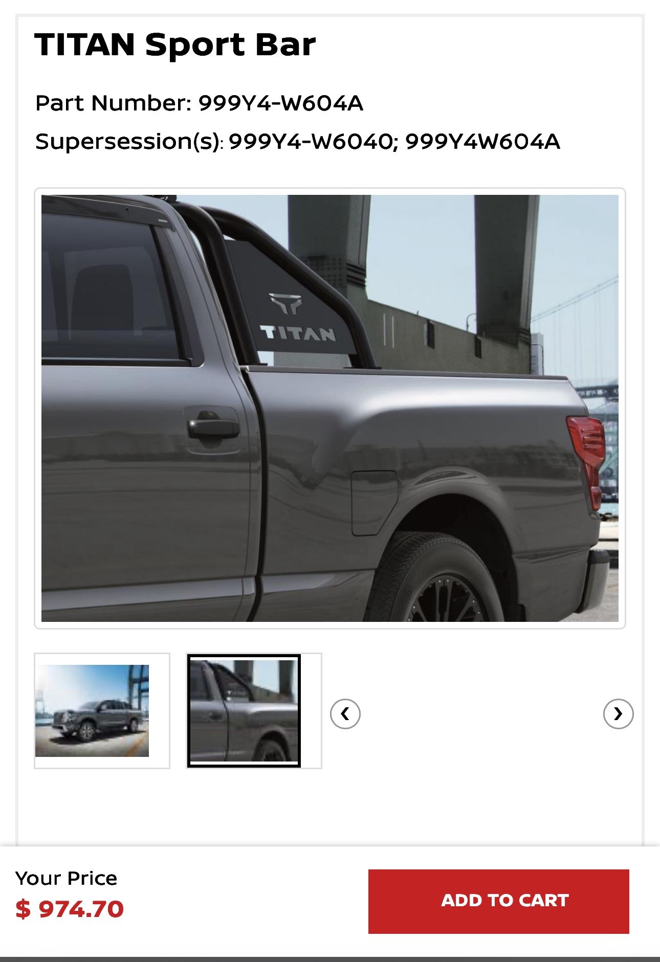 Nissan Bed Rack