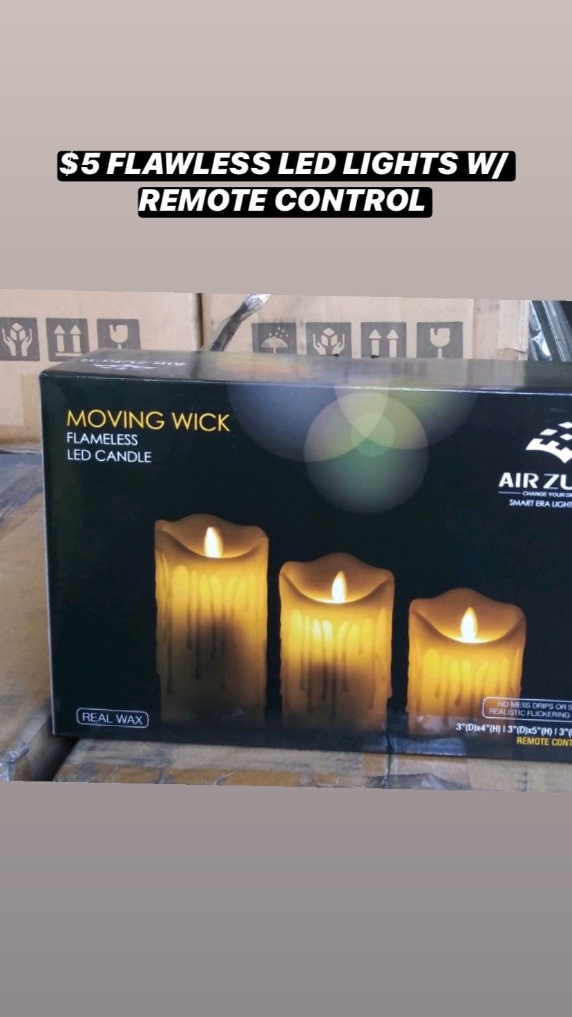 MOVING WICK CANDLES