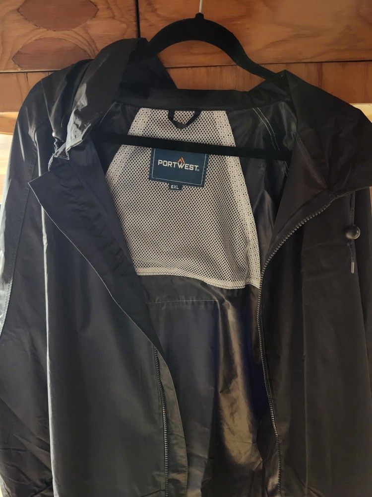 6x Rain Jacket With Hood