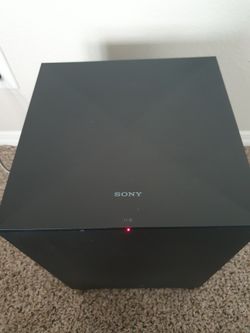 Sony subwoofer with remote 