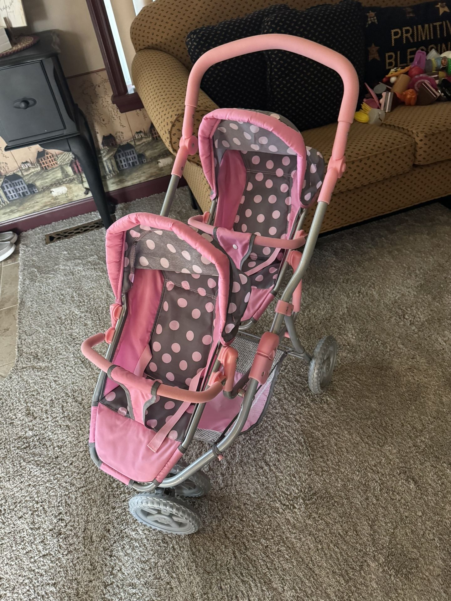 Doll Stroller / Double Like new