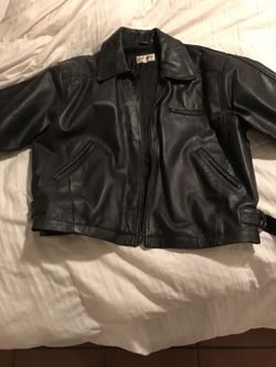Men’s leather jacket