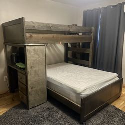 Wooden Bunk Bed