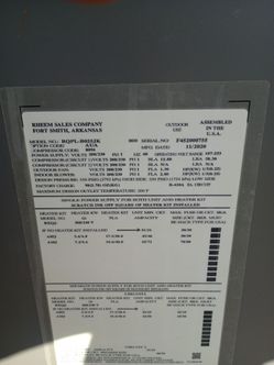 2 ton gas package unit