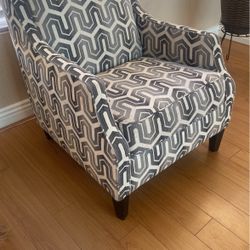 Grey And Beige Seating Chair