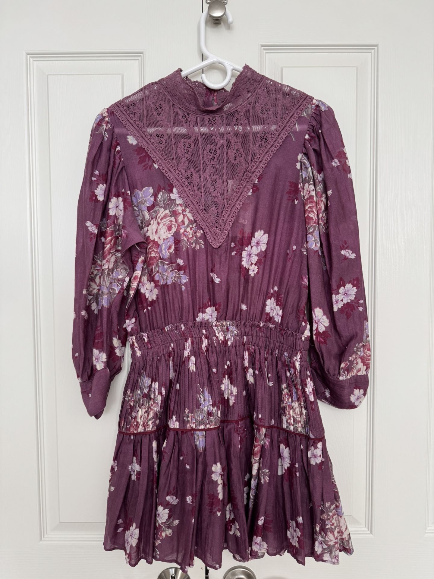 Love Shack Fancy Violet Dress Size Small New with Tags
