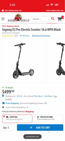 Segway e2pro electric scooter