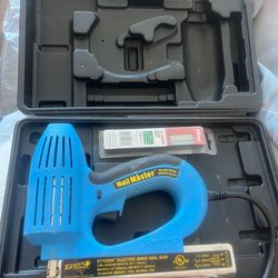 Nail Master Electric Brad Nail Gun With Brads