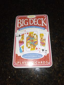 Big Deck Playing Cards