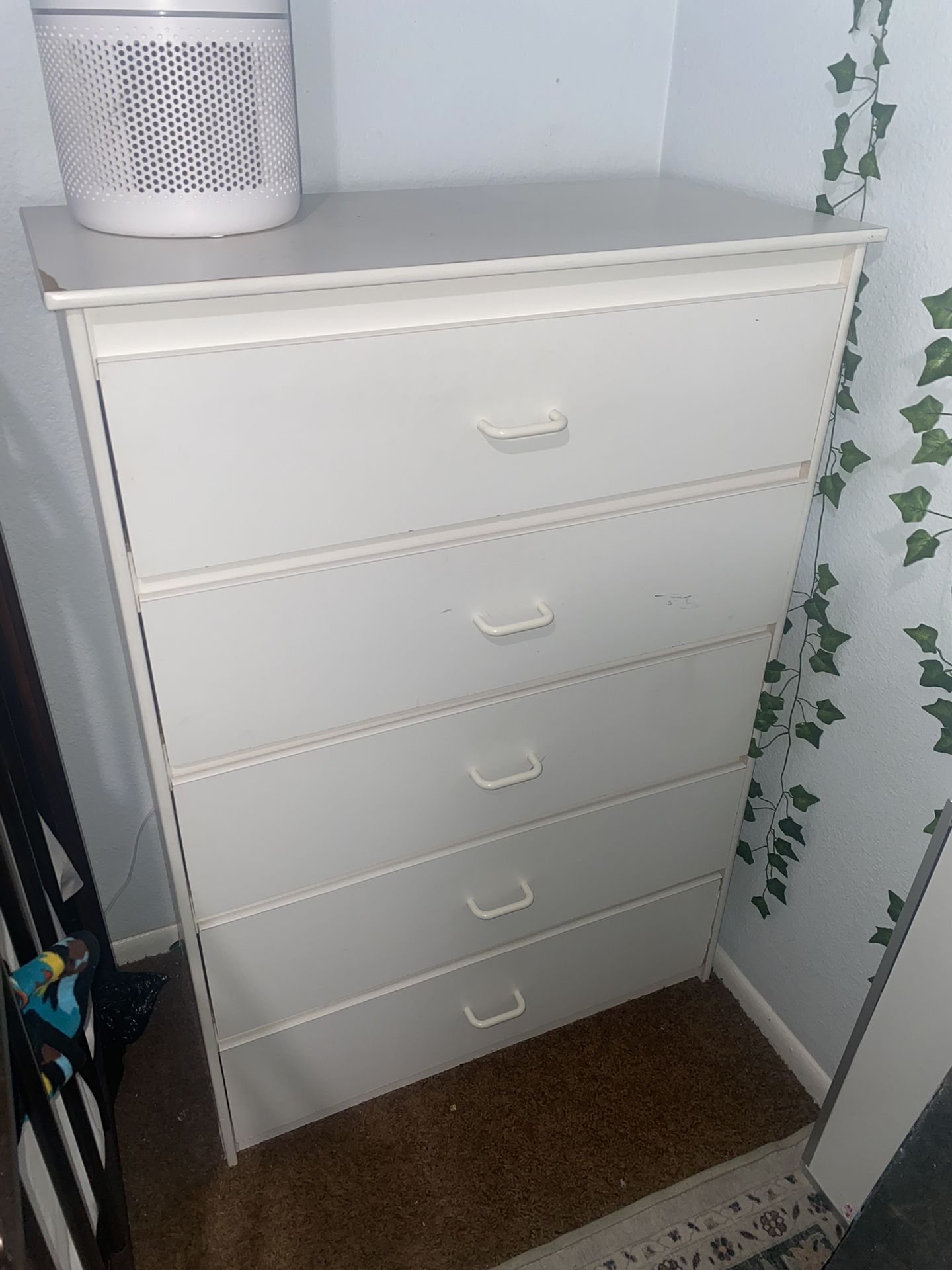 White Dresser