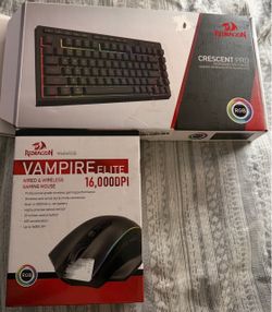 Wireless mouse and keyboard