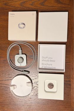 Oura Ring 4 Brushed Silver Size 10