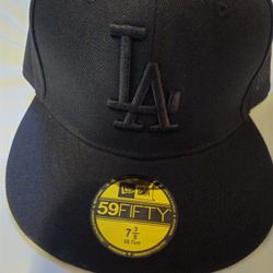 L A. Dodgers Black Caps 