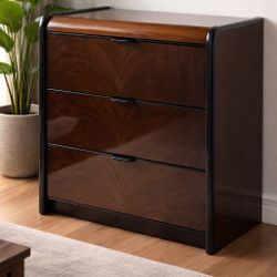 Vintage Art Deco 3-Drawer Dresser