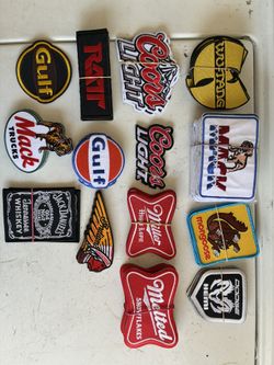 Vintage Embroidered Iron On Patches 70s 80s Hat Jeans Jacket Funny Auto Risqué Humorous 