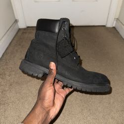 Black Timberland Boots Size 10  $75‼️