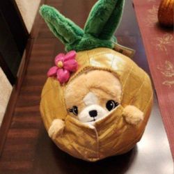 Justice Undercover Squishable Dog In Pineapple 