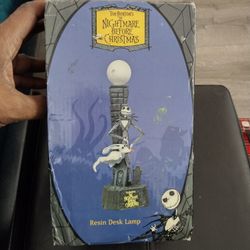 Necca Nightmare Before Christmas Resin Desk Lamp 