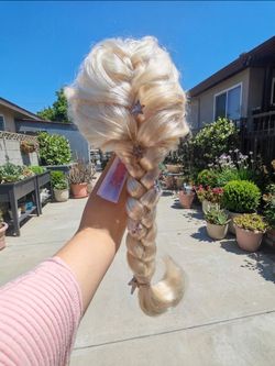 Disney Kids Elsa Roleplay Wig