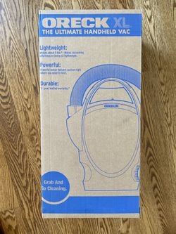 ORECK XL HANDHELD VAC