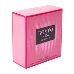 ROMEO VIDA Pour Femme Woman's Perfume- 3.4 FL Oz- NEW In SEALED BOX🔥